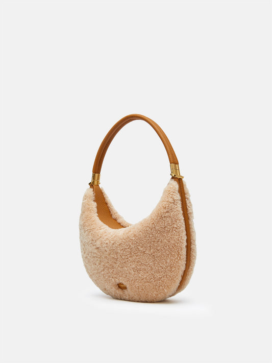 Shearling Luna Bag